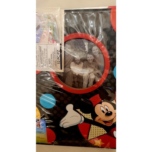 DISNEY MICKEY MOUSE SCRAPBOOK KIT 12" ALBUM STICKERS PAPER Photos Vacation Gift - Picture 11 of 11